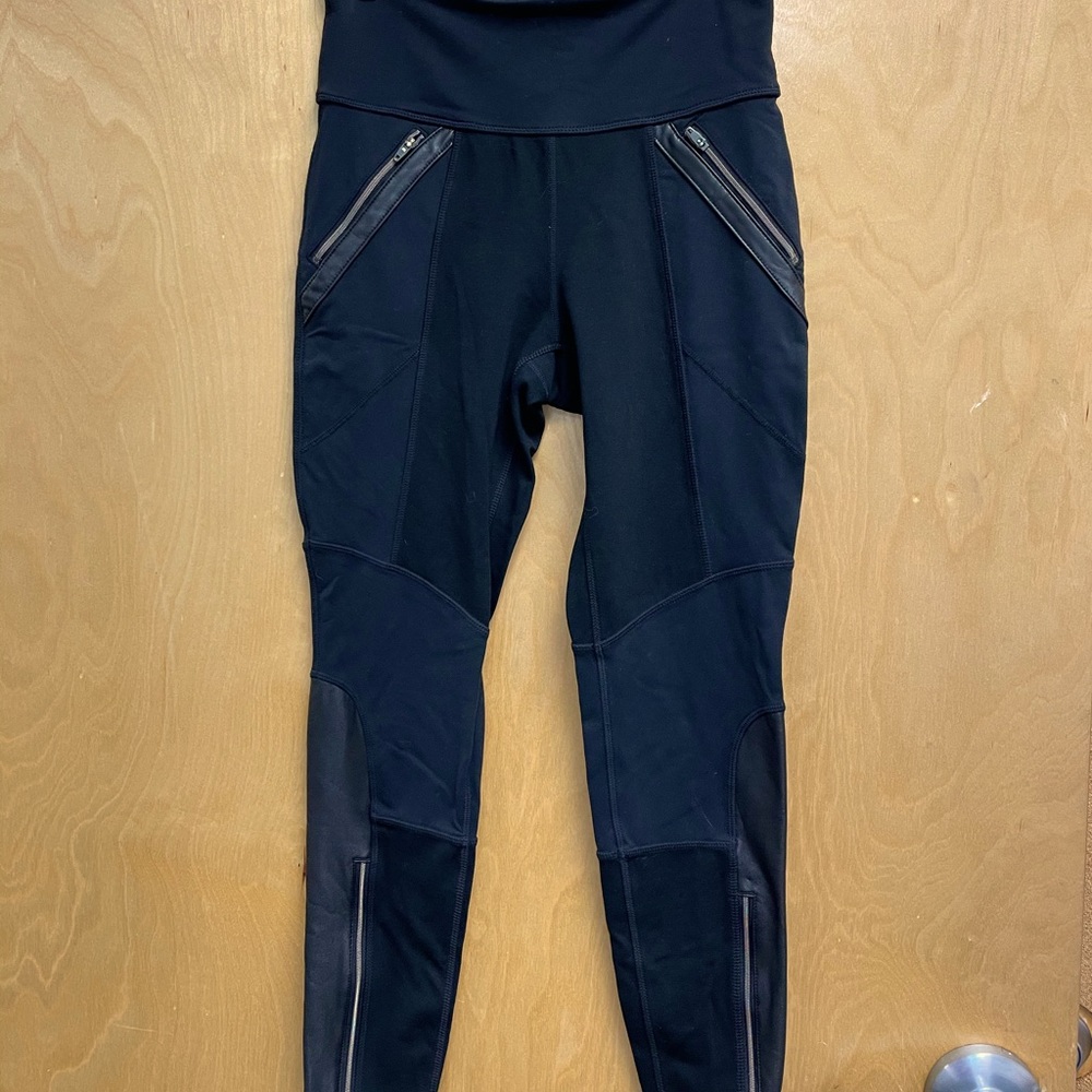 Athleta Faux Leather Leggings